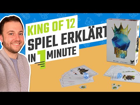 King of 12 - Spielüberblick in nur 1Minute! | Neuheit SPIEL.digital 2020