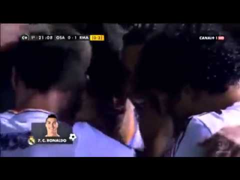 Error de arquero de Osasuna para gol de Cristiano