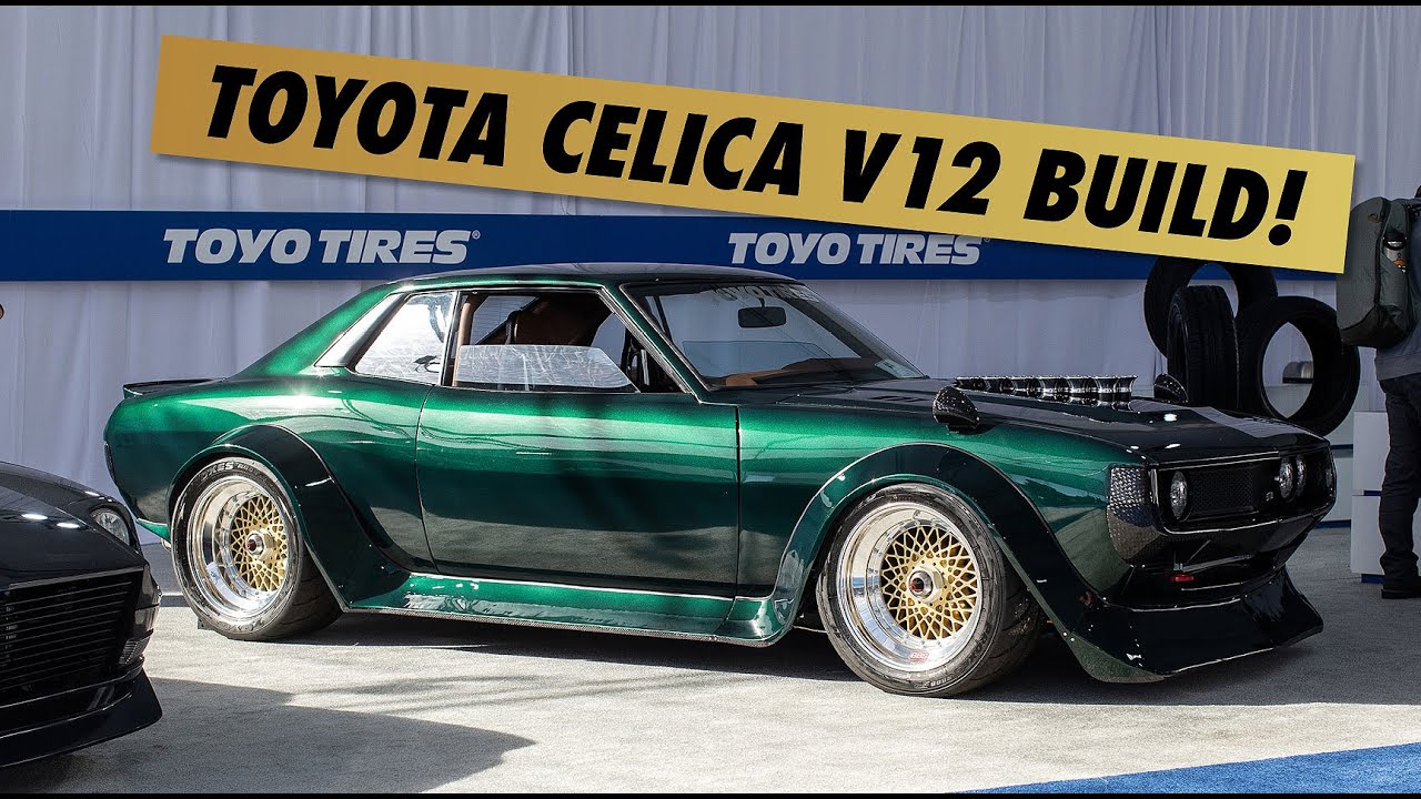 Watch the Toyota Celica V12 build video