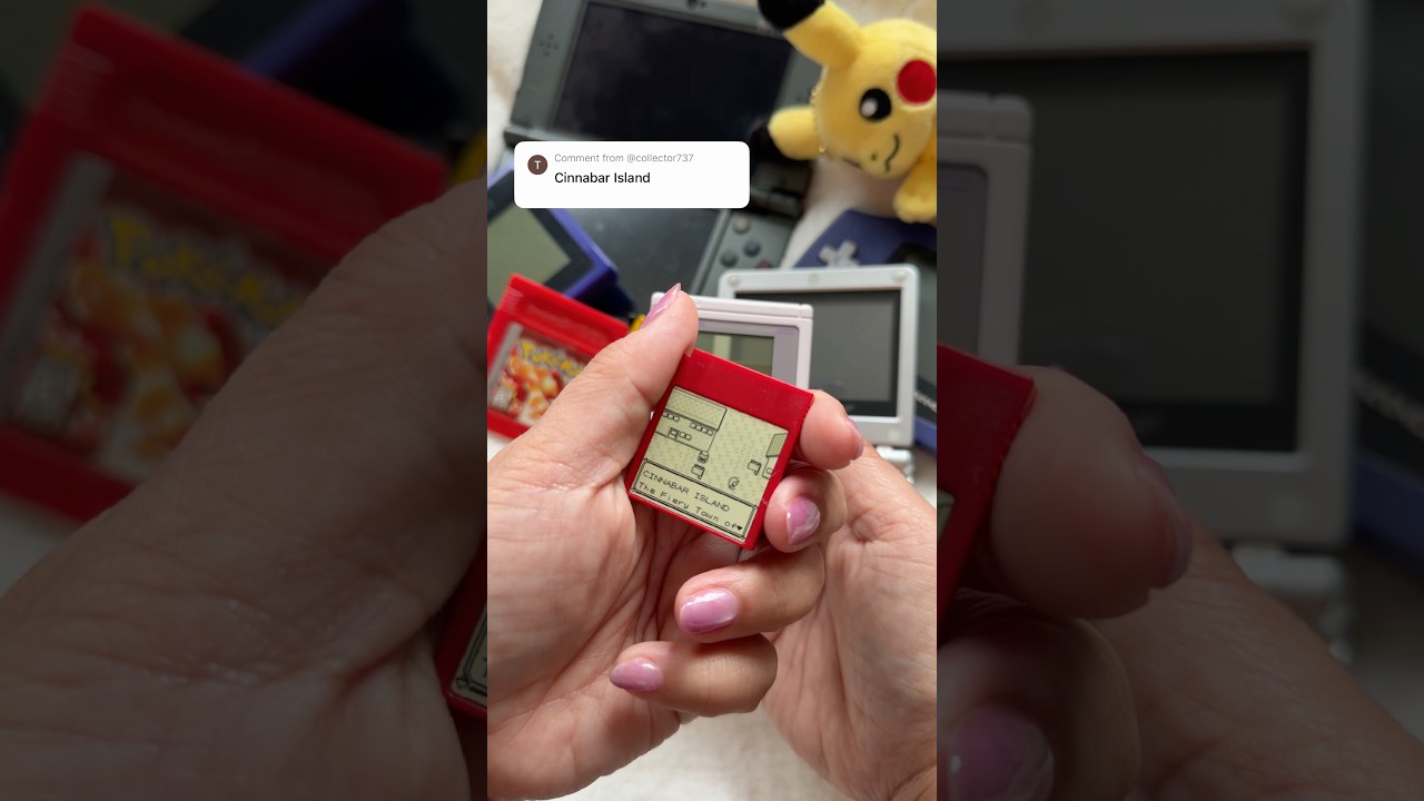 Cinnabar Island from Pokemon Red on the Nintendo Game Boy Jukebox