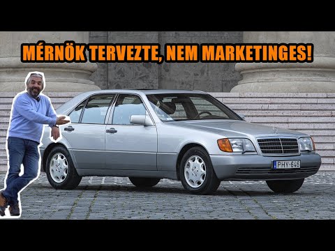 Totalcar teszt: Mercedes-Benz W140 300 SE (1991) - Ebből akár veterán lehet!