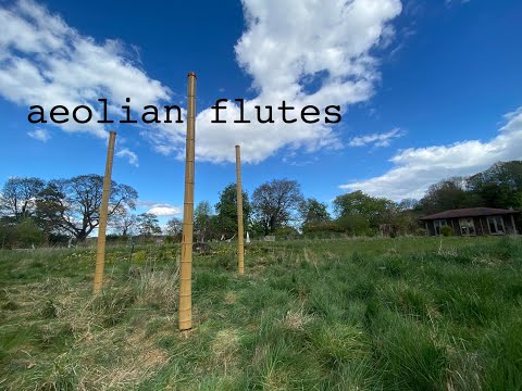 Aeolian Flutes at Dilston Physic Garden
