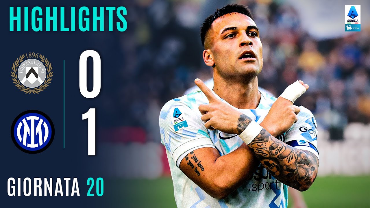 UDINESE-INTER 0-1 | HIGHLIGHTS | 21ª GIORNATA | SERIE A ENILIVE 2025/26