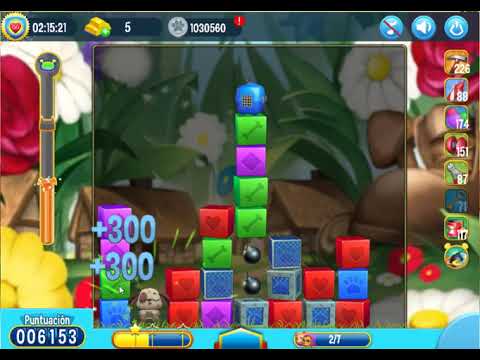 Pet Rescue Saga Nivel 2419 sin booster.-