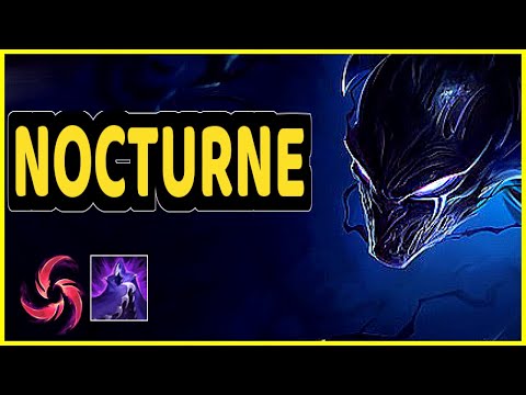 NOCTURNE VS FIDDLESTICKS JUNGLE GAMEPLAY