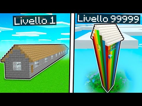 CASA LUNGHISSIMA VS CASA ALTISSIMA SU MINECRAFT!