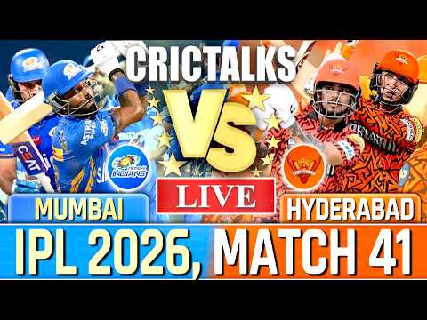 🔴 Live: MI v SRH, IPL 2026, Cricket Live Match Today Scores & Commentary, Last 8 Overs