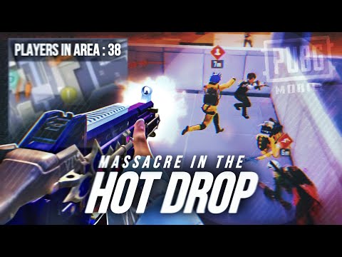 "SOLO vs 40 ENEMIES" IN THE HOT DROP😱 ///// ATHENA GAMING | 1vs4 | PUBGM