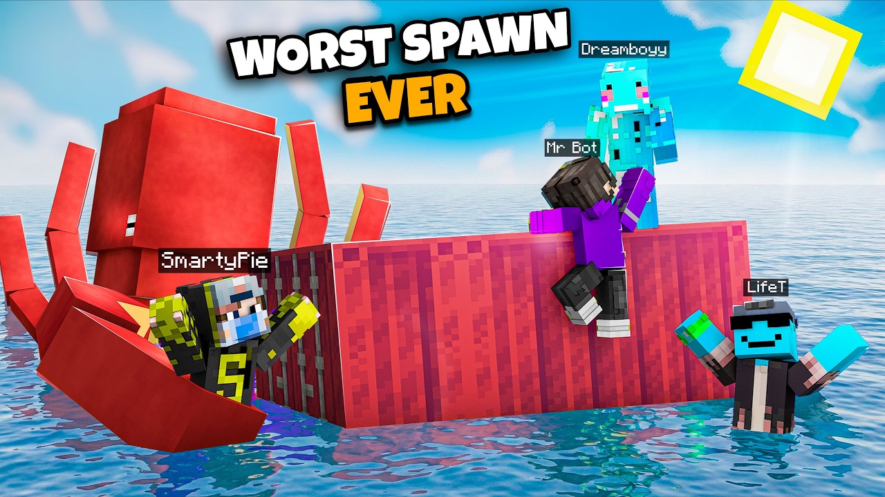 Can We Beat Minecraft While TRAPPED in a Container?