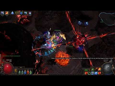 [3.9 SSFHC] Local man steals streamer build and kills awakener 5 (Champion Explosive Arrow Ballista)