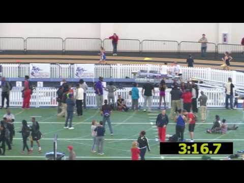 2017 Tennessee State HS Indoor Championships - Girls 1 Mile