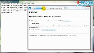 Blocking HTTP with Proxy Server Debian 6