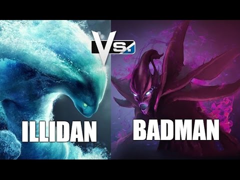 Illidan Morphling - 8500 MMR VS  BADMAN Spectre - 7950 MMR