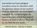 Patrick Henry - Give me Liberty or Give me Death Speech - Hear and Read the Full Text
