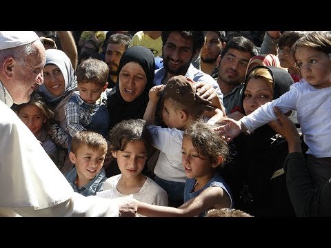 Click to Watch the Pope Francis: Take in refugees, invest in poor countries video Click to Watch the Pope Francis: Take in refugees, invest in poor countries video