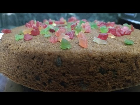 Eggless Trutti frutti chocolate cake by Priyamvada Jain | #WhatsKooking | #PriyamvadaJain|