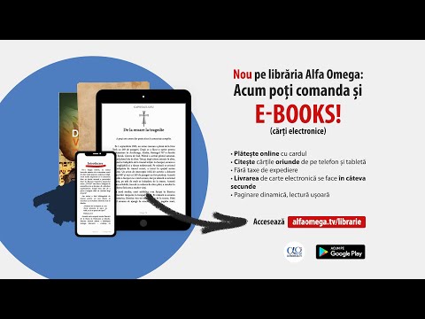 NOU | E-book-uri: cărți creștine, în format digital, te așteaptă în librăria Alfa Omega