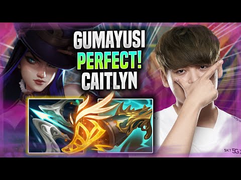 GUMAYUSI PERFECT GAME WITH CAITLYN! - T1 Gumayusi Plays Caitlyn ADC vs Jhin! | Season 2022