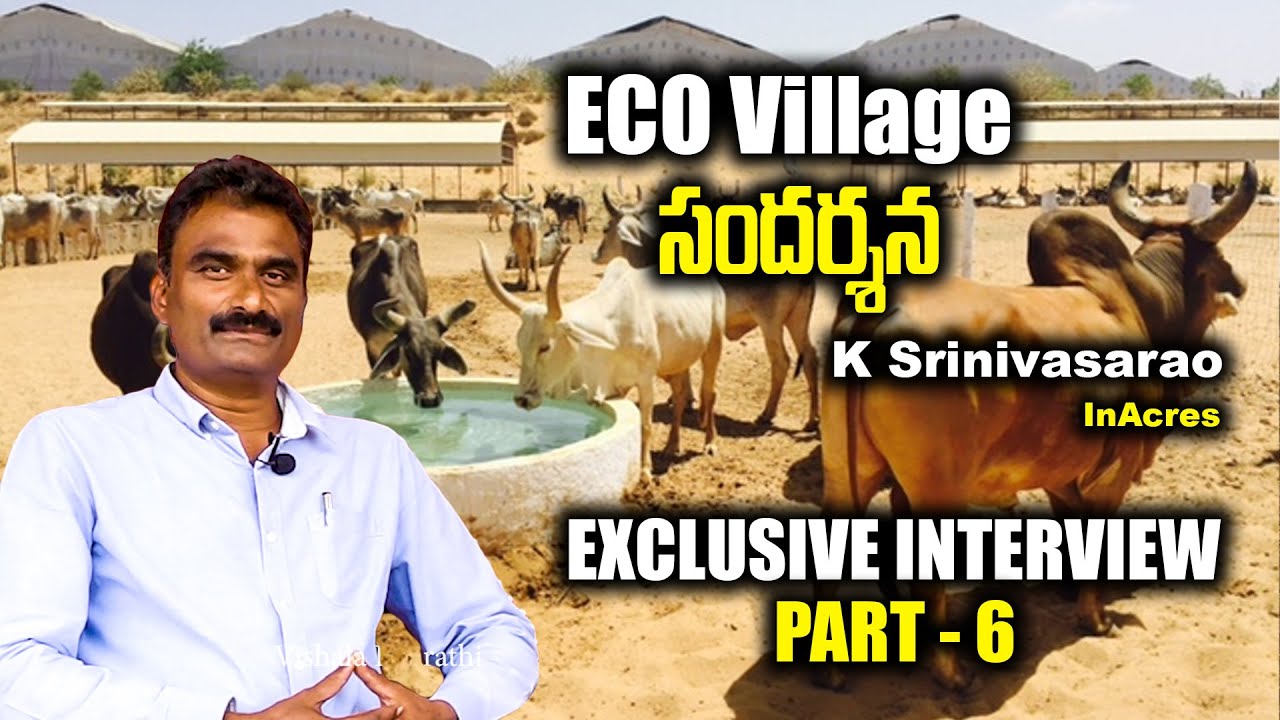 ECO VILLAGE సందర్శన | Organic Farming Tips | K Srinivas | In Acres | Part 6