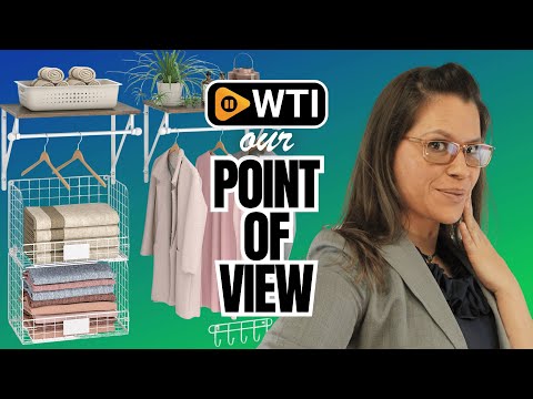 2 Set Laundry Room Shelves Wall Mounted with Wire Storage Baskets - WTI product video review