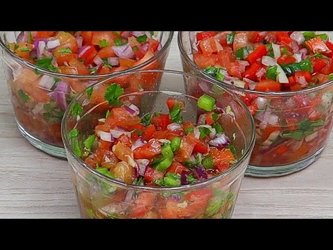 Como hacer Salsa Criolla, Salsa Pebre y Pico de Gallo