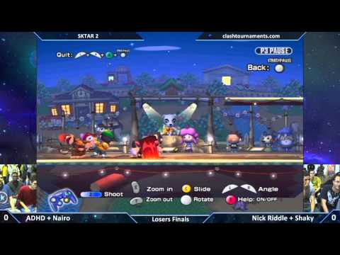 SKTAR 2 - ADHD + Nairo vs Nick Riddle + Shaky - Losers Finals - SSBB