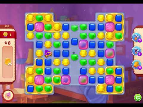 HomeScapes Level 276 no boosters (13 moves)