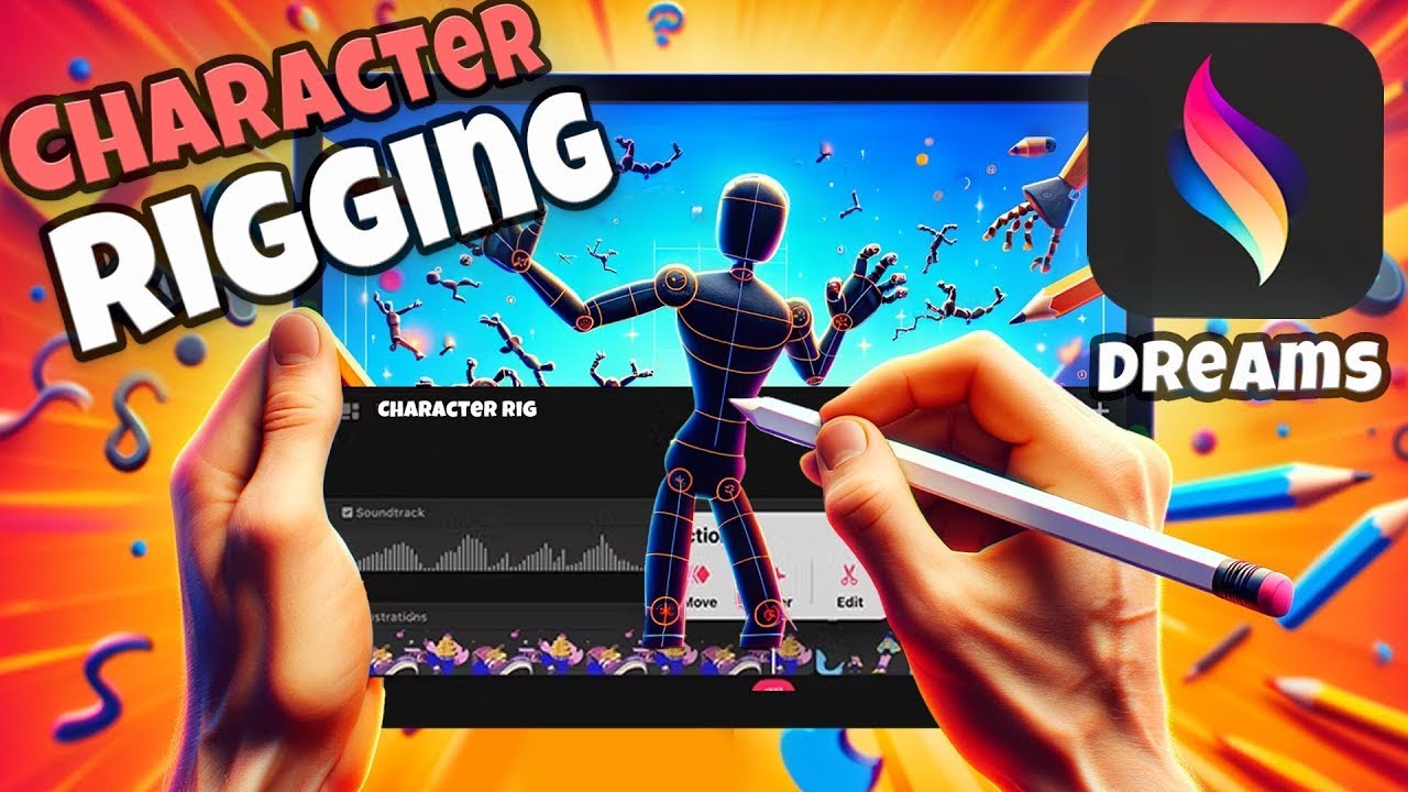 Easy Character Rigging in Procreate Dreams