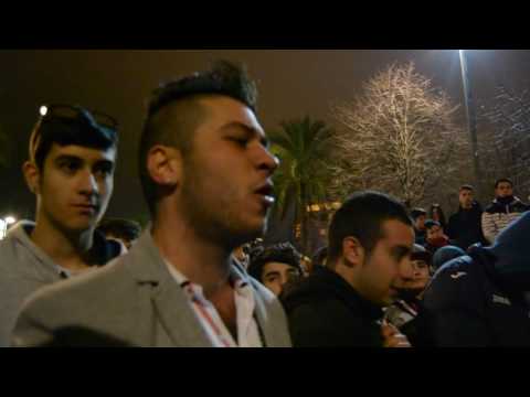 Calero, Soke, Hasto y Sart vs Escaleras Crew · Cuartos · Grupales