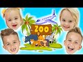 Vlad and Niki - Family trips to the Zoo and Amusement park for kids
