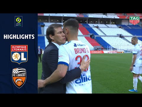 OLYMPIQUE LYONNAIS - FC LORIENT (4 - 1) - Highlights - (OL - FCL) / 2020-2021