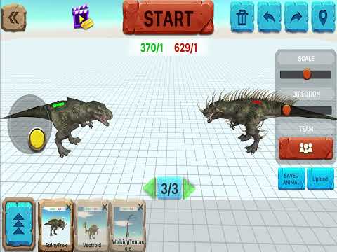 Plasma Beam Tyrannosaurus Rex vs Spiny Tyrannosaurus Rex￼