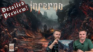 Inferno - #Gamefound Preview Of This Thinky Worker Placement Game