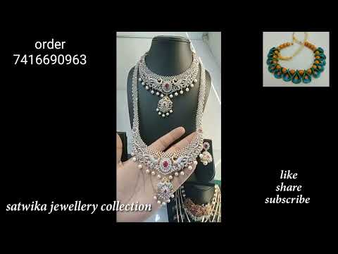 satwika jewellery collection latest trendy jewellery collection