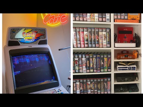 Game Room Tour 2021 - Arcade Consoles and NeoGeo short version