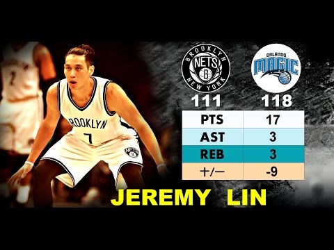 Jeremy Lin 林書豪─ 2016.12.16 Brooklyn Nets vs Orlando Magic