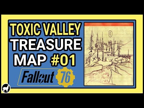 Toxic Valley Treasure Map #01 Solution Location Guide | Fallout 76 Treasure Maps