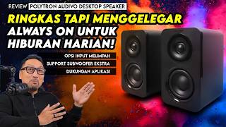 Review Polytron AUDIVO Desktop Speaker | Ukuran Ringkas, Suara Menggelegar!