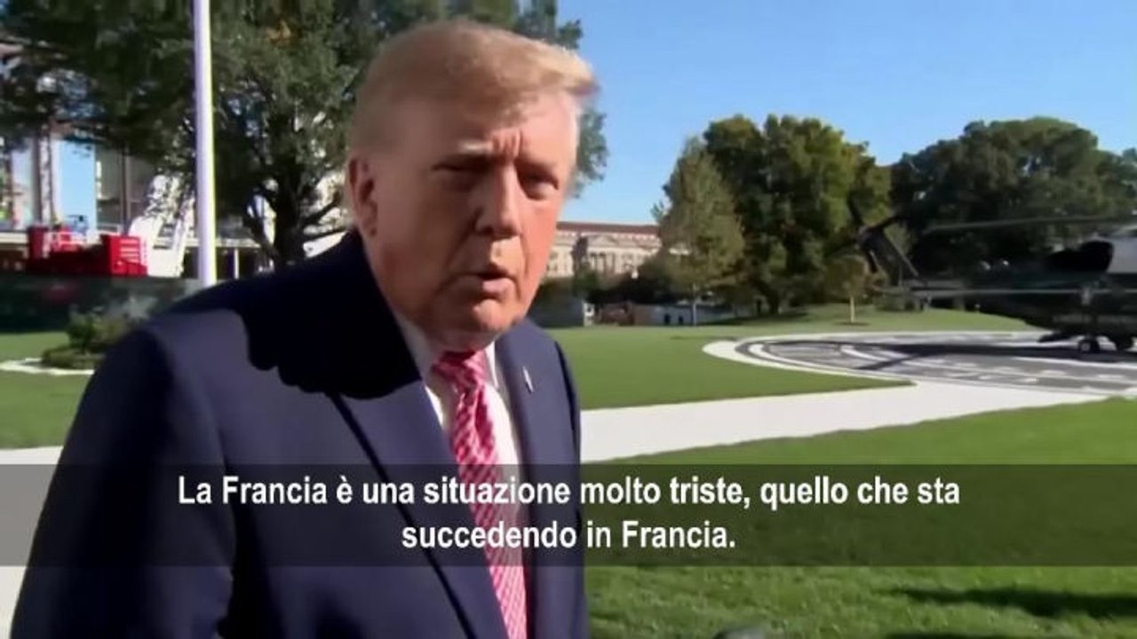Trump: Situazione In Francia colpa dell'immigrazione, avevo detto a Macron di chiudere confini