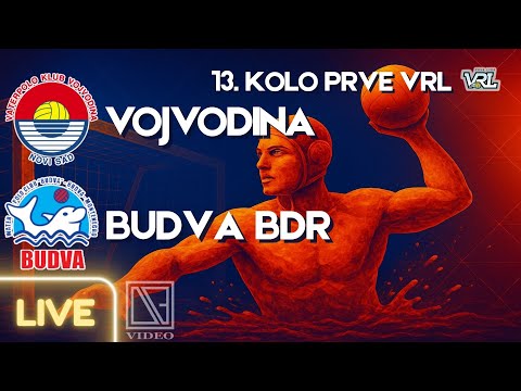VK VOJVODINA Novi Sad - VK BUDVA BDR Budva (Full match Livestream) [14.11.2025.]