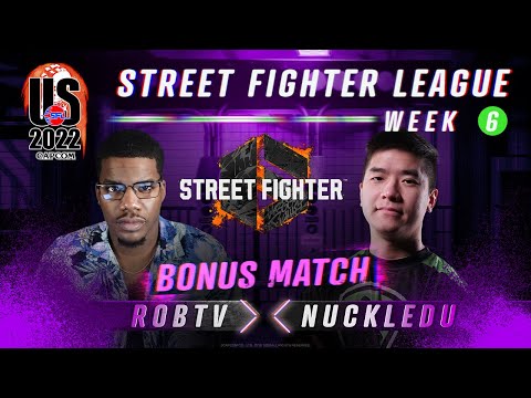 Street Fighter 6 - NuckleDu (Guile) vs. RobTV (Guile) - Street Fighter League Bonus Match
