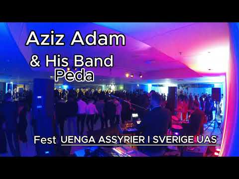 Aziz Adam Unga Assyrier i Sverige UAS Fest #اغاني #party #peda عزيز ادم #live