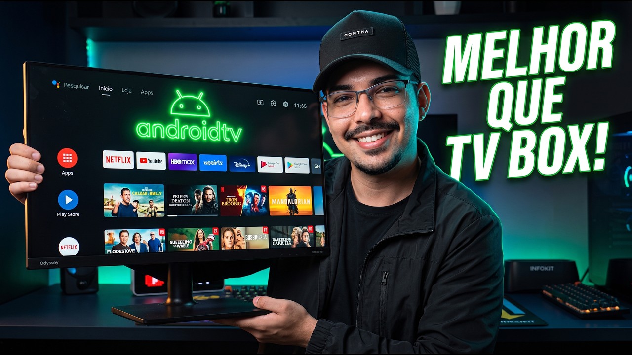 Transforme QUALQUER PC numa TV Box Rápida (Como instalar Android TV 14)