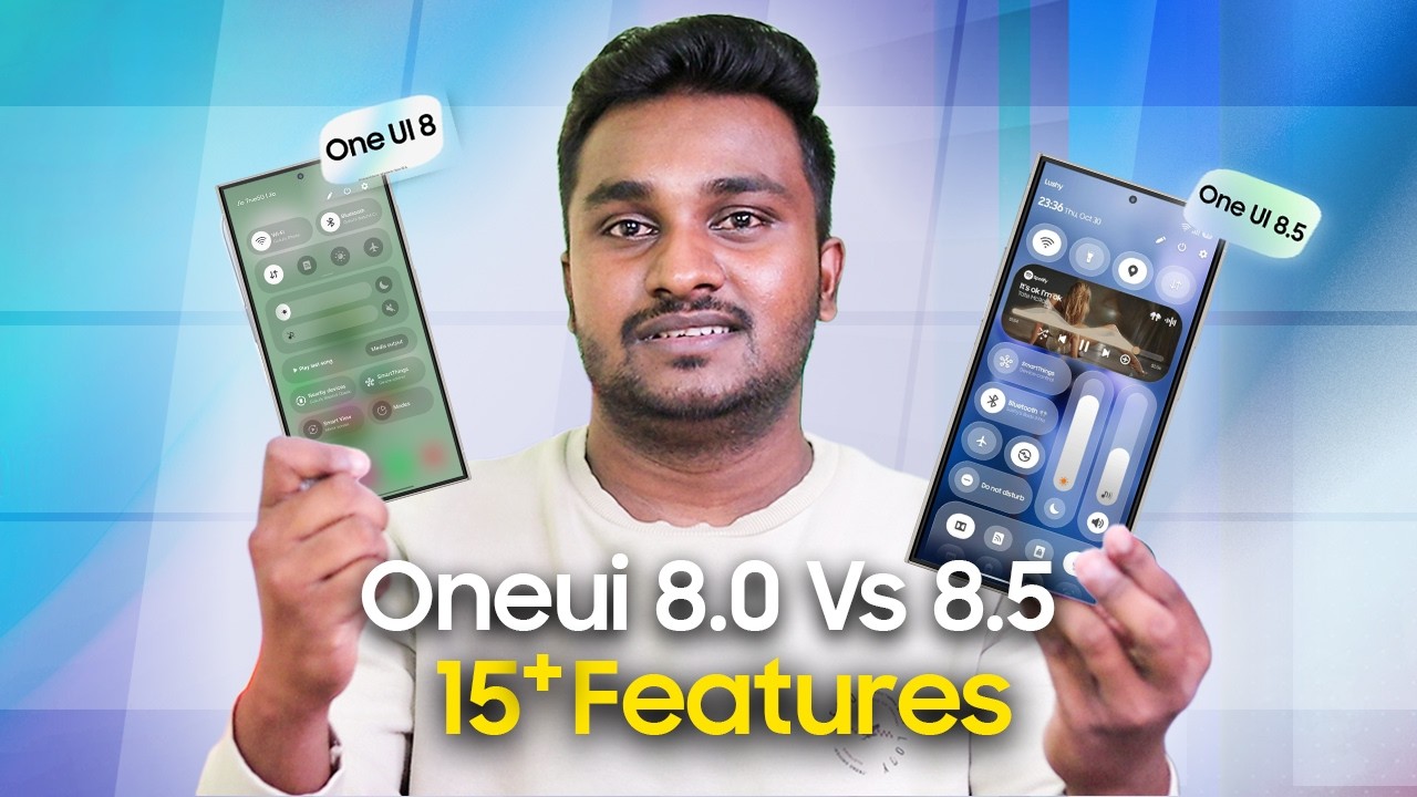One UI 8.0 VS 8.5 😍–15 New Features & Big Updates 😳!