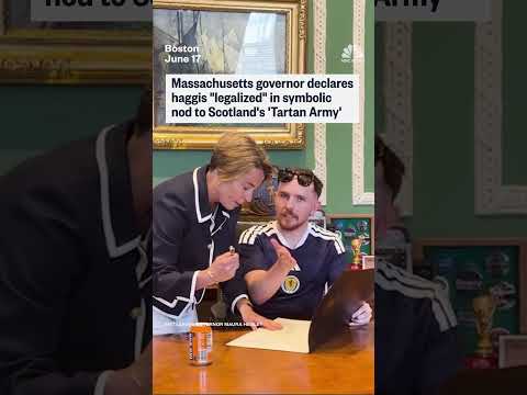 Massachusetts Governor declares haggis 
