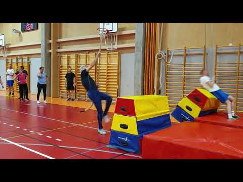 Föräldra-barn friidrott