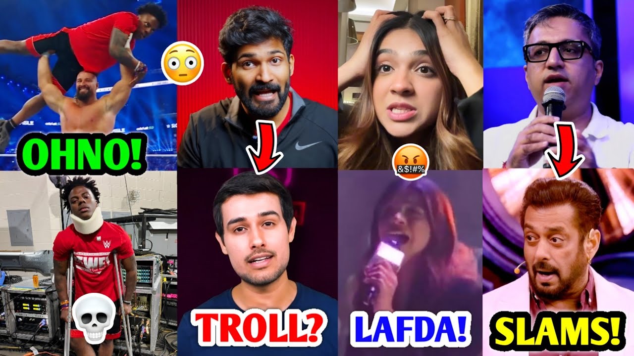 Influencer got VERY ANGRY - LIVE LAFDA! 🤬| Abhi & Niyu Vs Dhruv Rathee, Ashneer SLAMS Salman, Speed