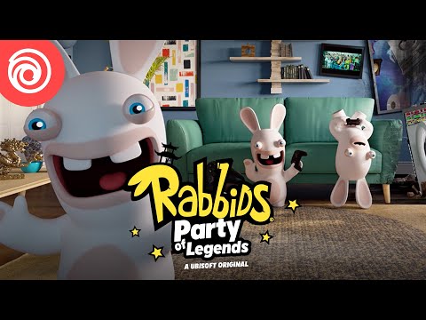 LAUNCH TRAILER | RABBIDS: PARTY OF LEGENDS thumbnail