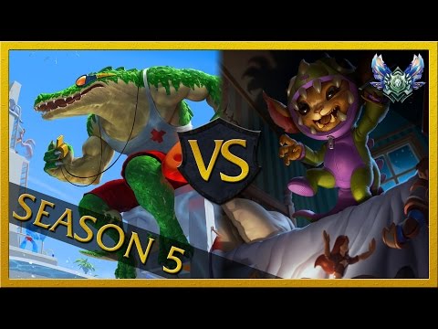 Ranked Commentary #035 - Renekton vs. Gnar [Top Lane] [Diamond] [Season 5]