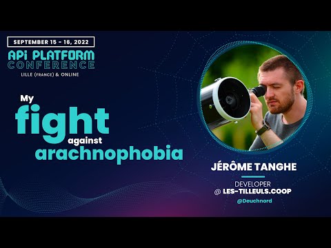 Jérôme Tanghe - Mon combat contre l'arachnophobie